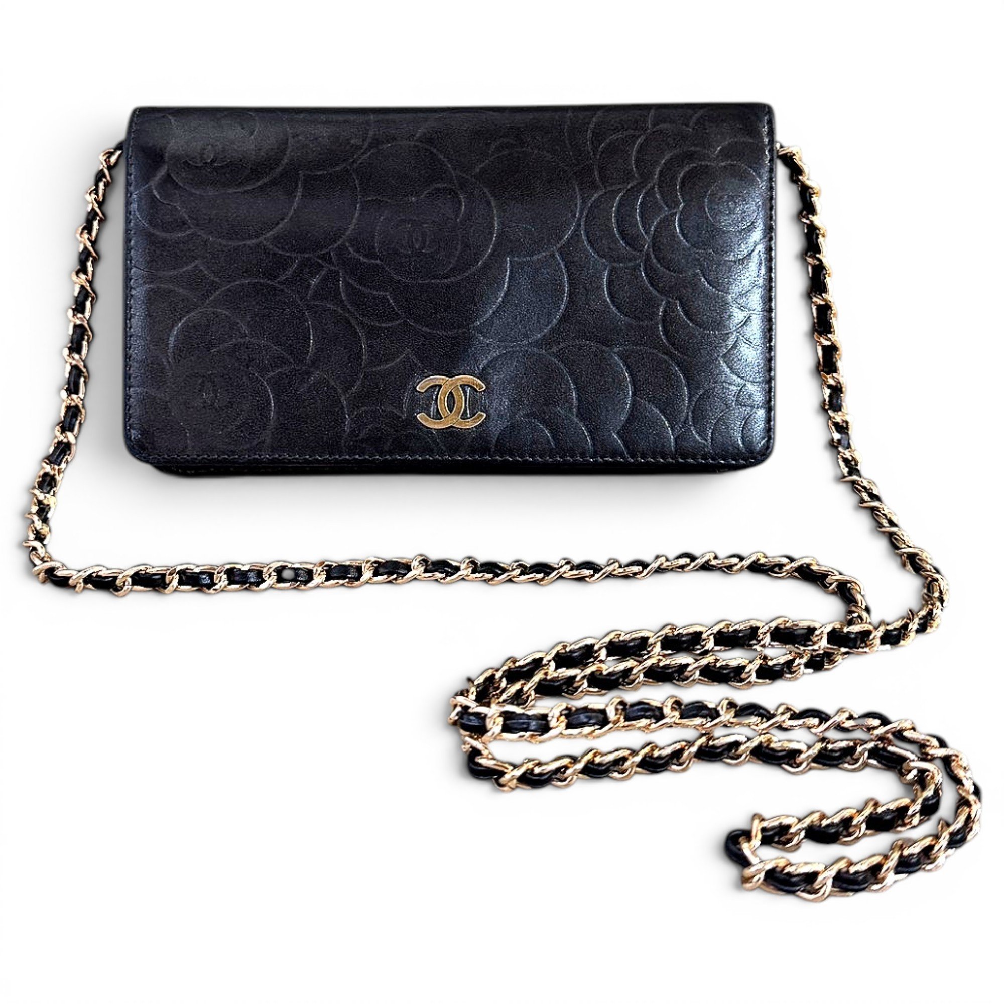 Wallet On Chain Timeless/Classique leather crossbody bag