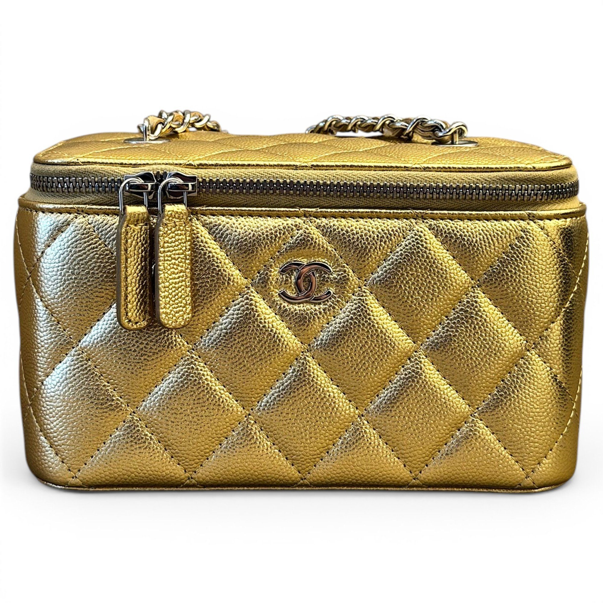 Vanity leather bag