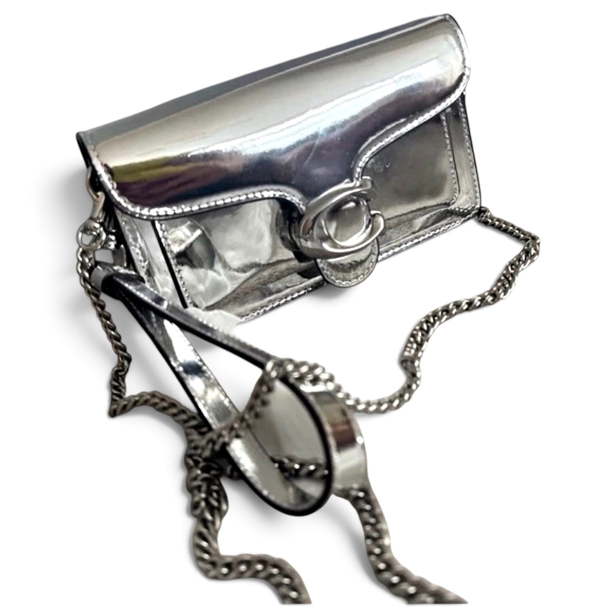 Coach Glovetan Dinky Crossbody leather crossbody bag