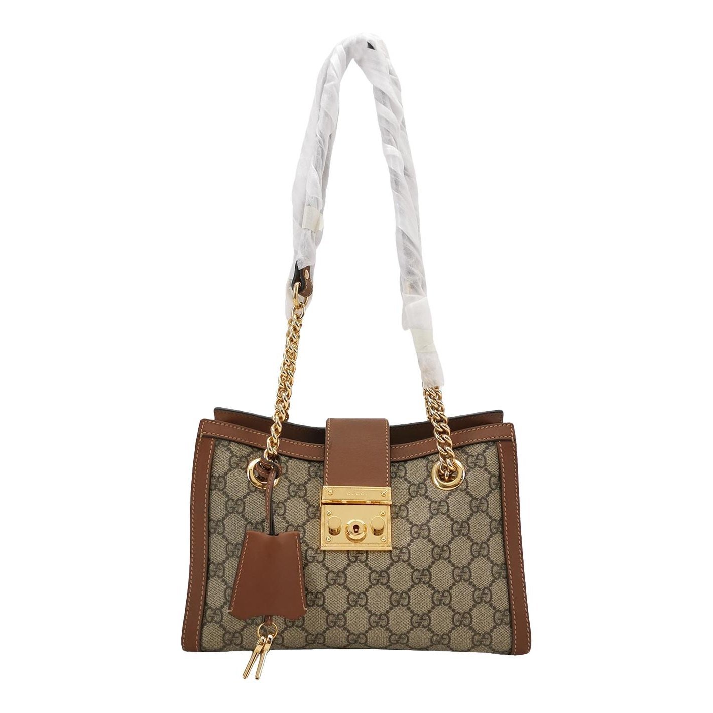 Padlock cloth handbag