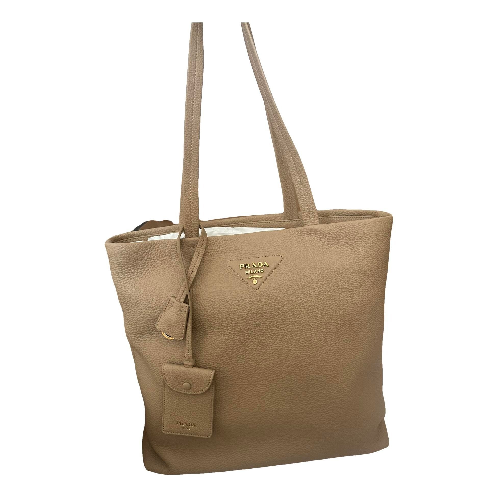 Leather tote