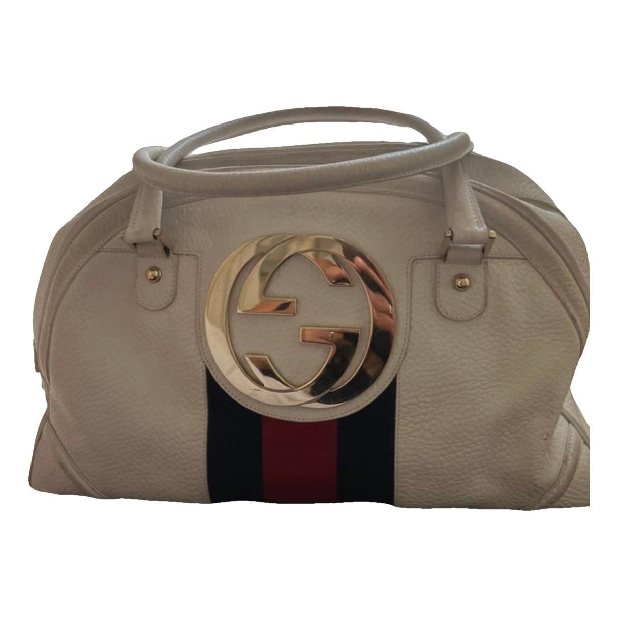 Ophidia Dome Top Handle leather handbag