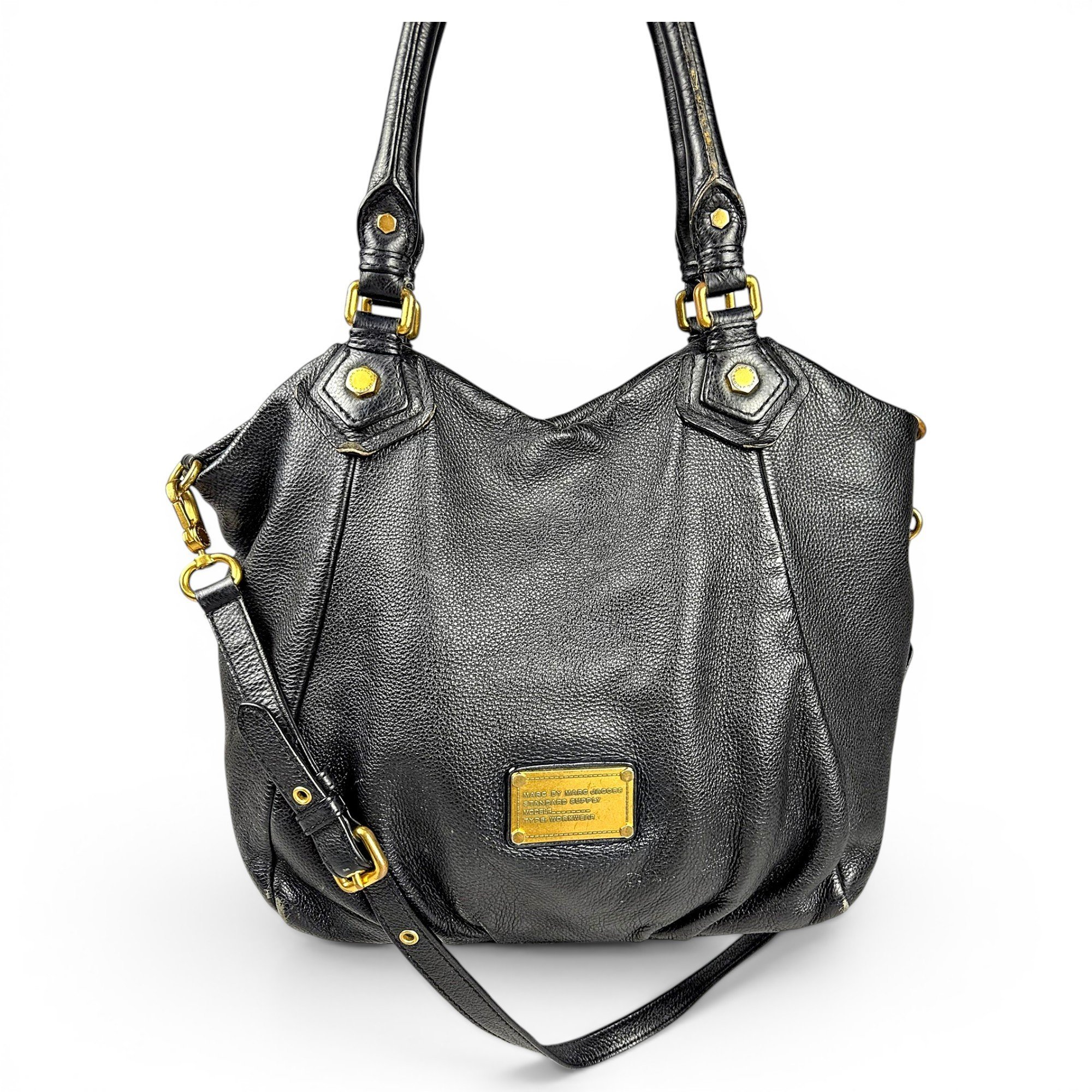 Leather handbag