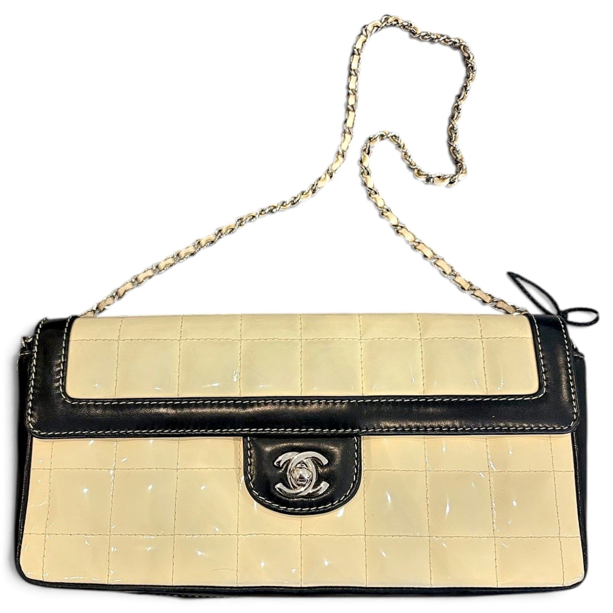 East West Chocolate Bar leather handbag