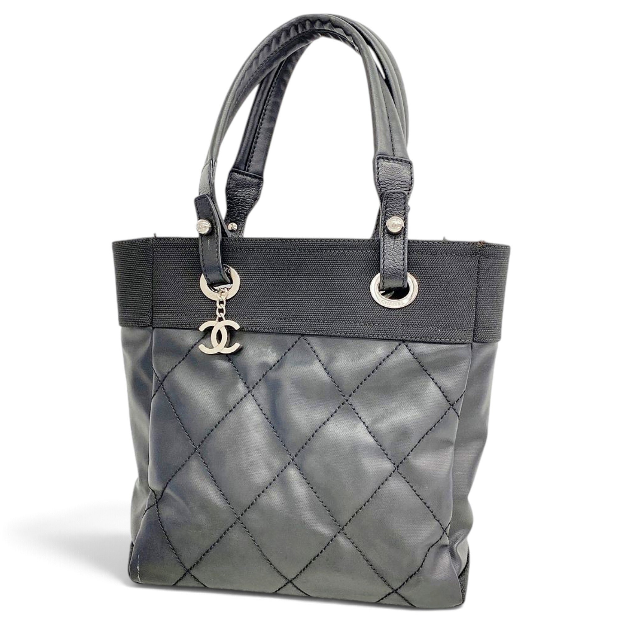 Leather tote