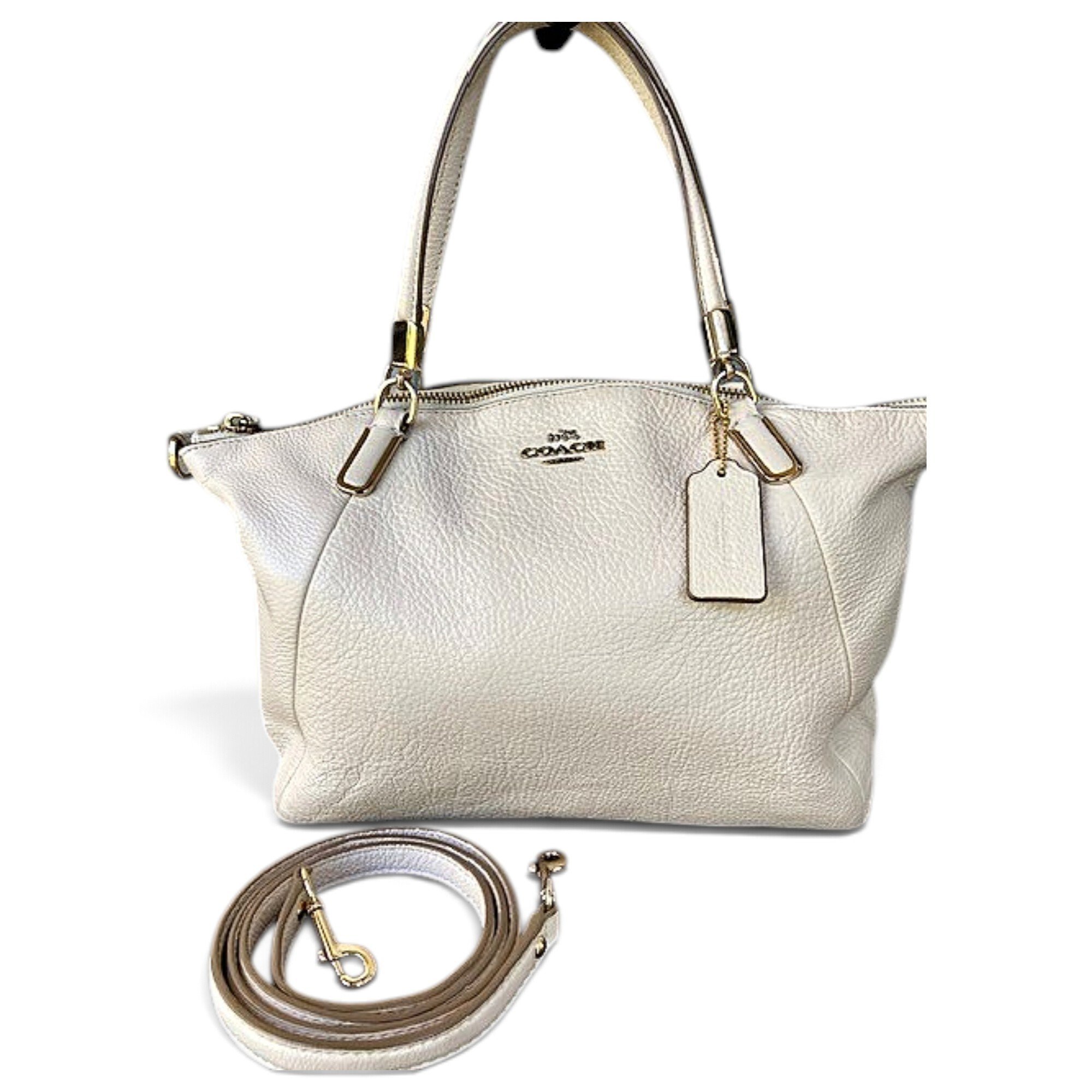 Coach Princess Street Dome Satchel leather crossbody bag