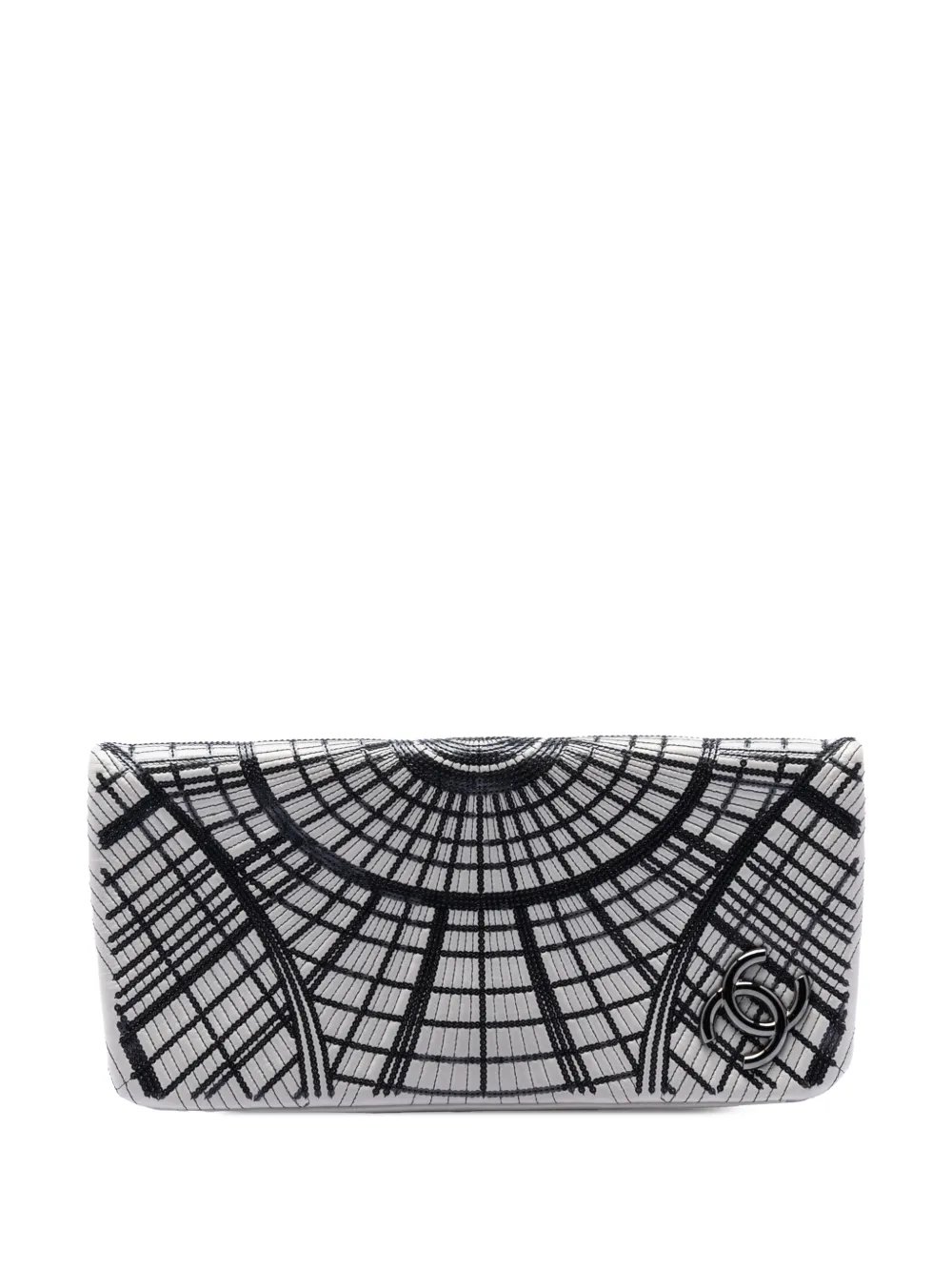 2010-2011 Sequin Embellished Lambskin Grand Palais clutch bag