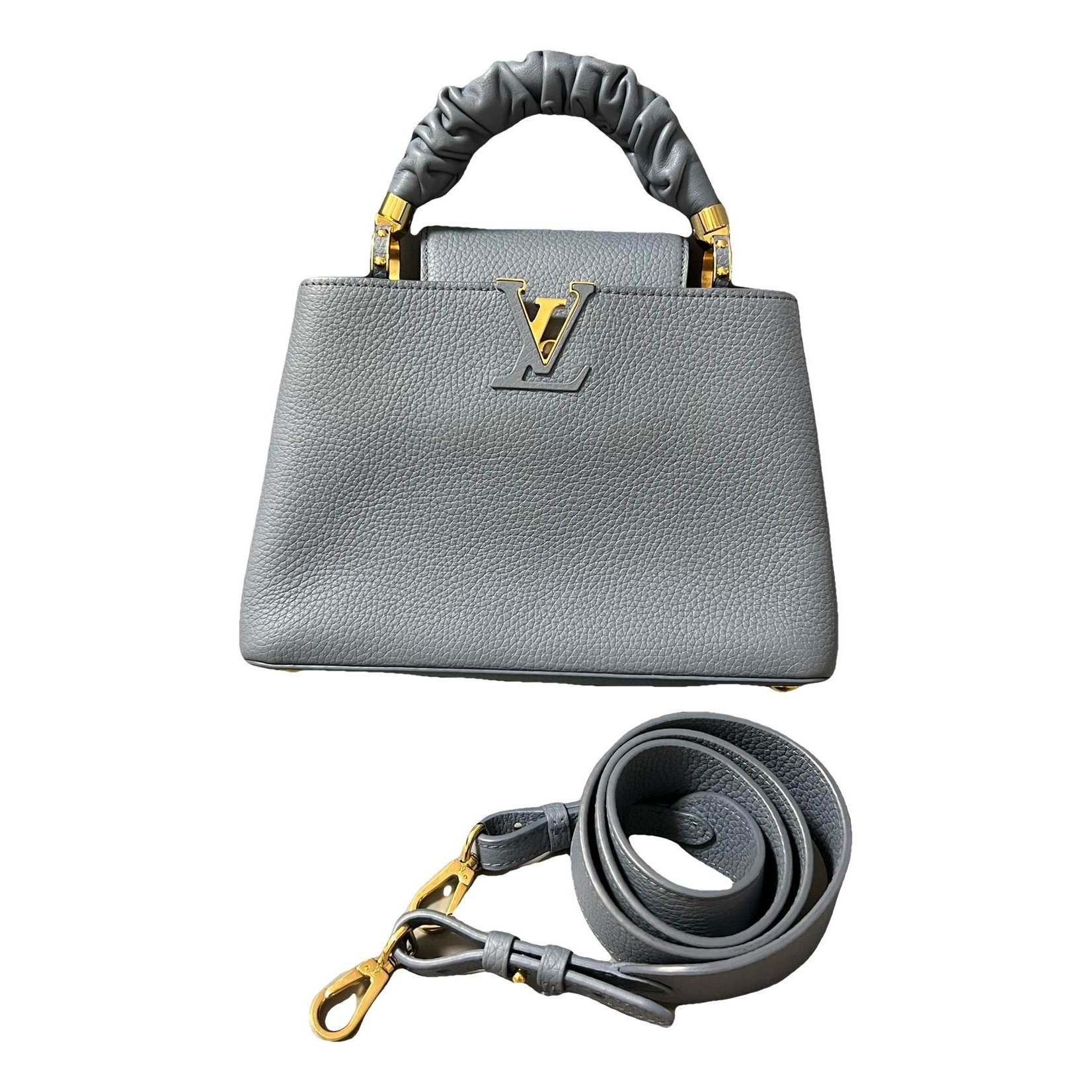 Capucines leather handbag