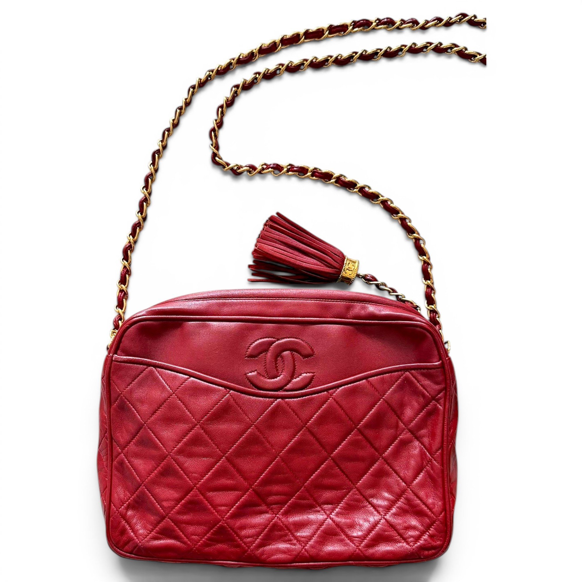 Leather crossbody bag