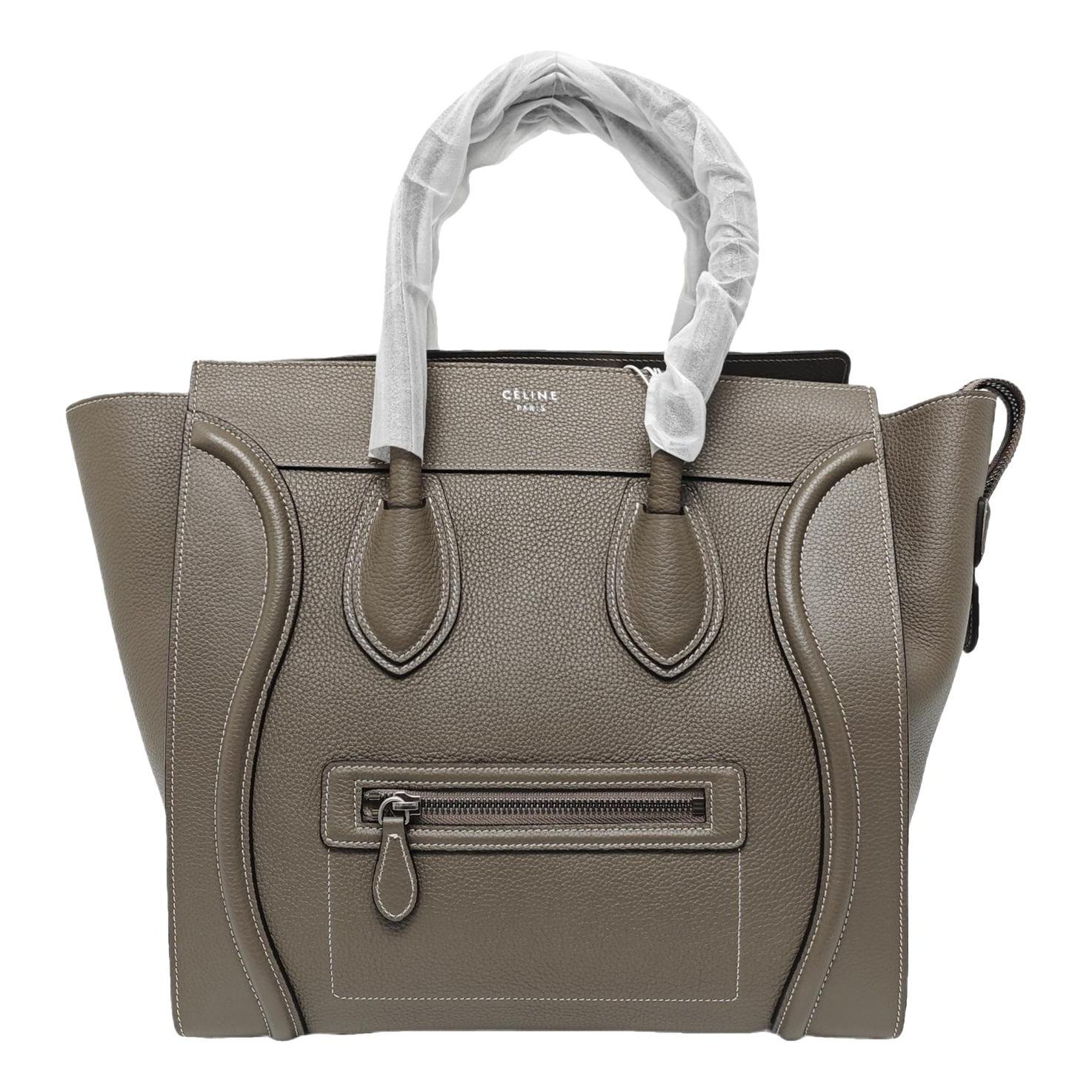 Luggage leather handbag