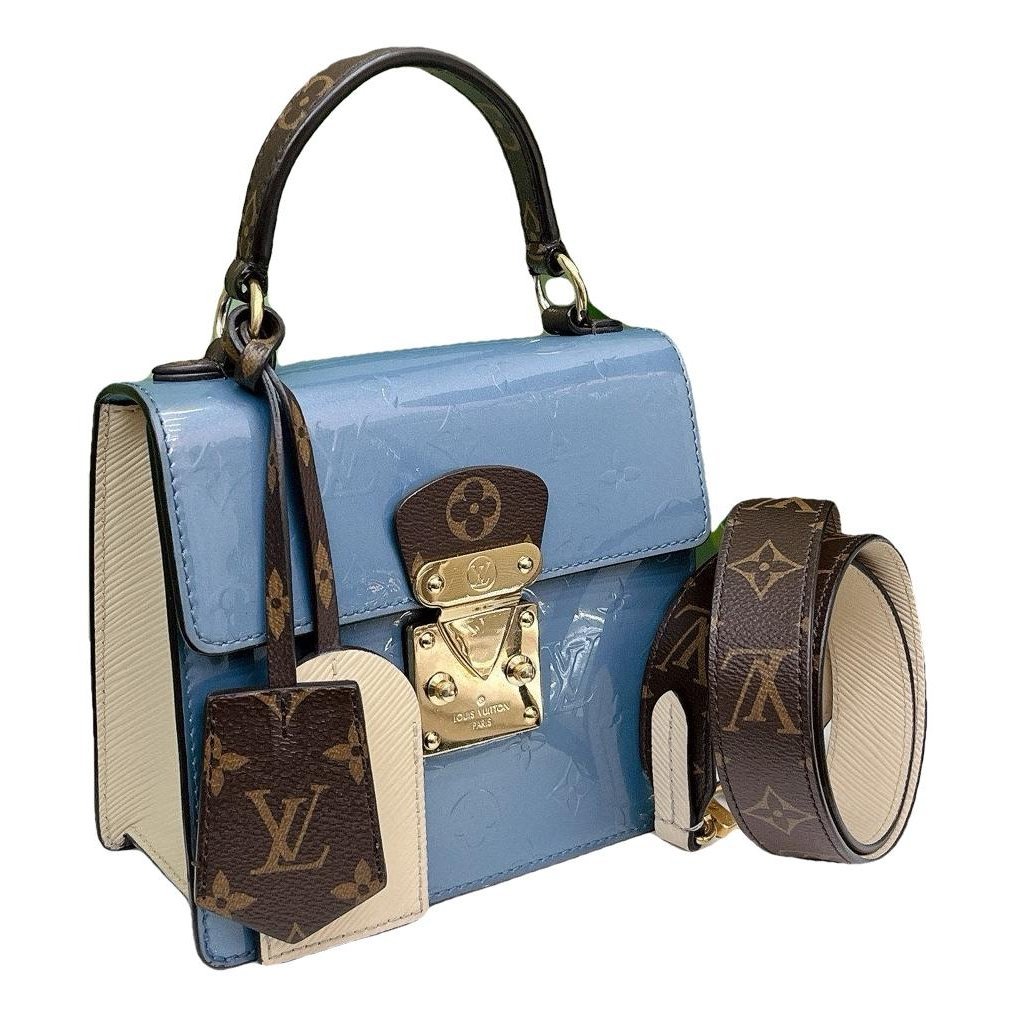 Spring street leather handbag