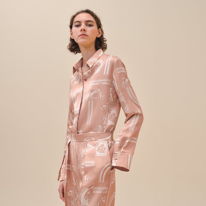 Rose Pierre De Lune "En Desordre Finesse" Classic Shirt