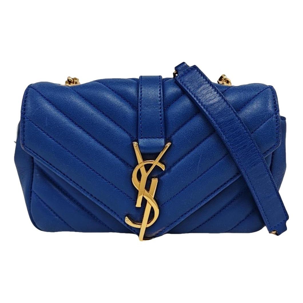 Collége monogramme leather handbag
