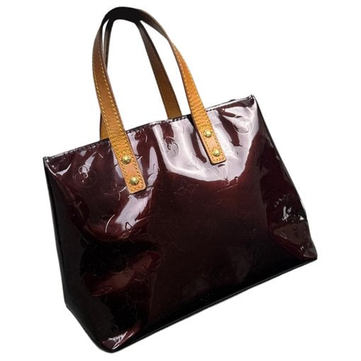 Reade patent leather tote