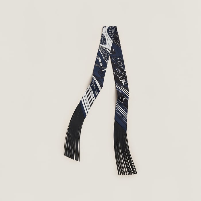 Bleu Noir Festival Des Amazones Bandana Folk Twilly