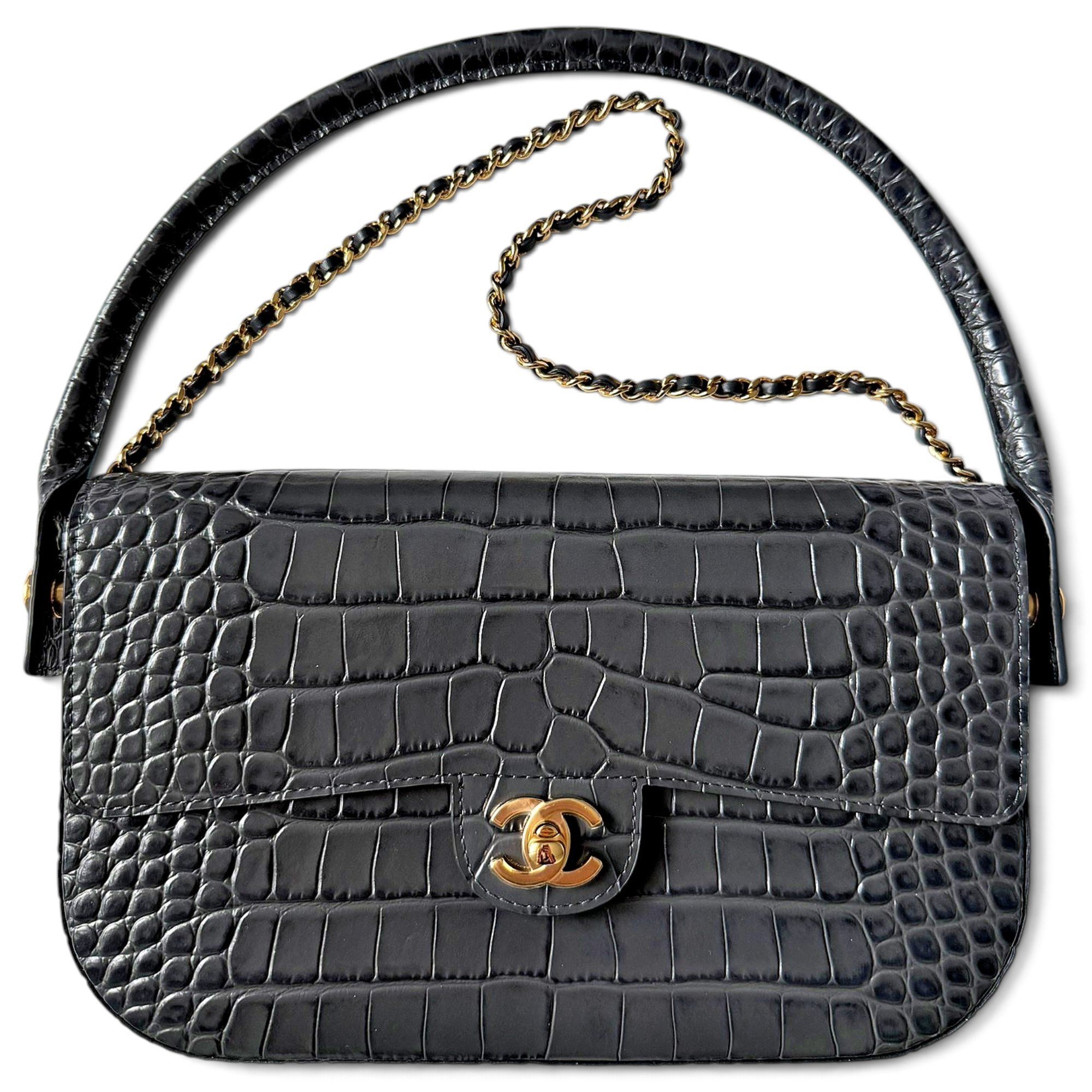 Leather handbag