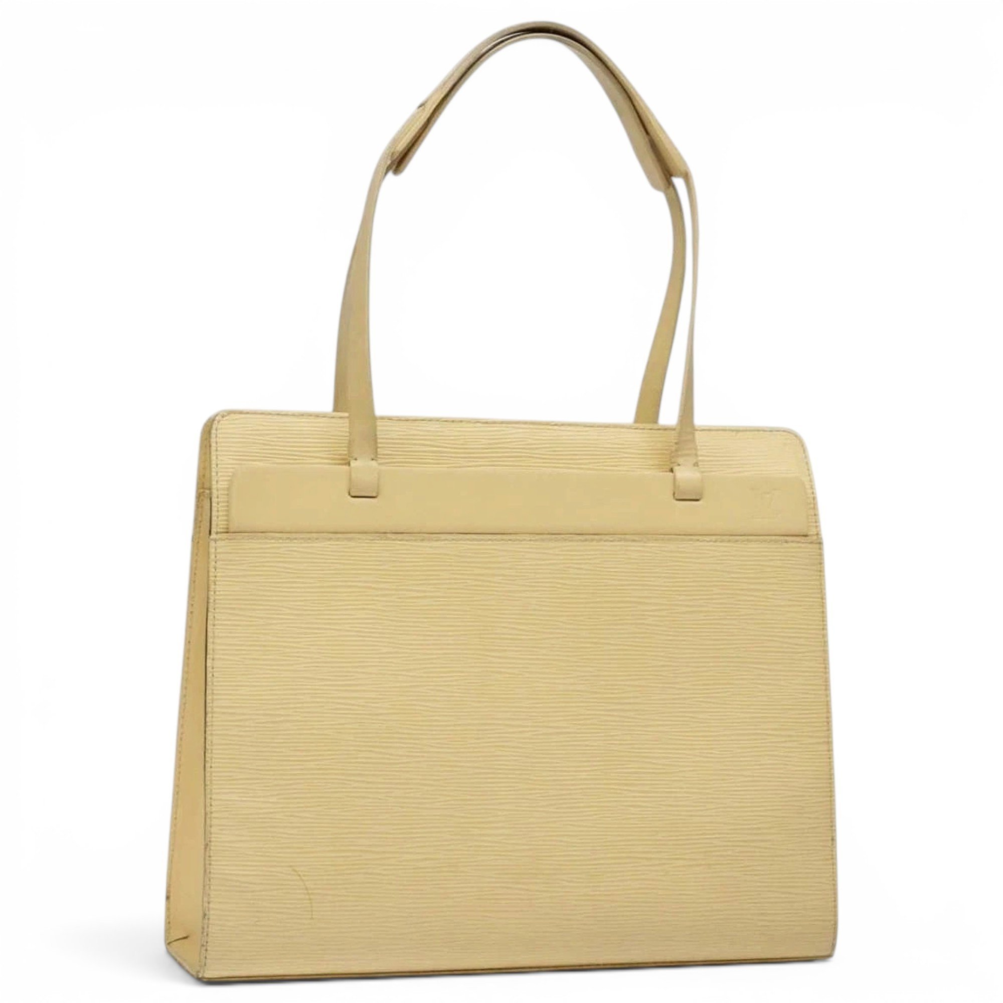 Leather tote