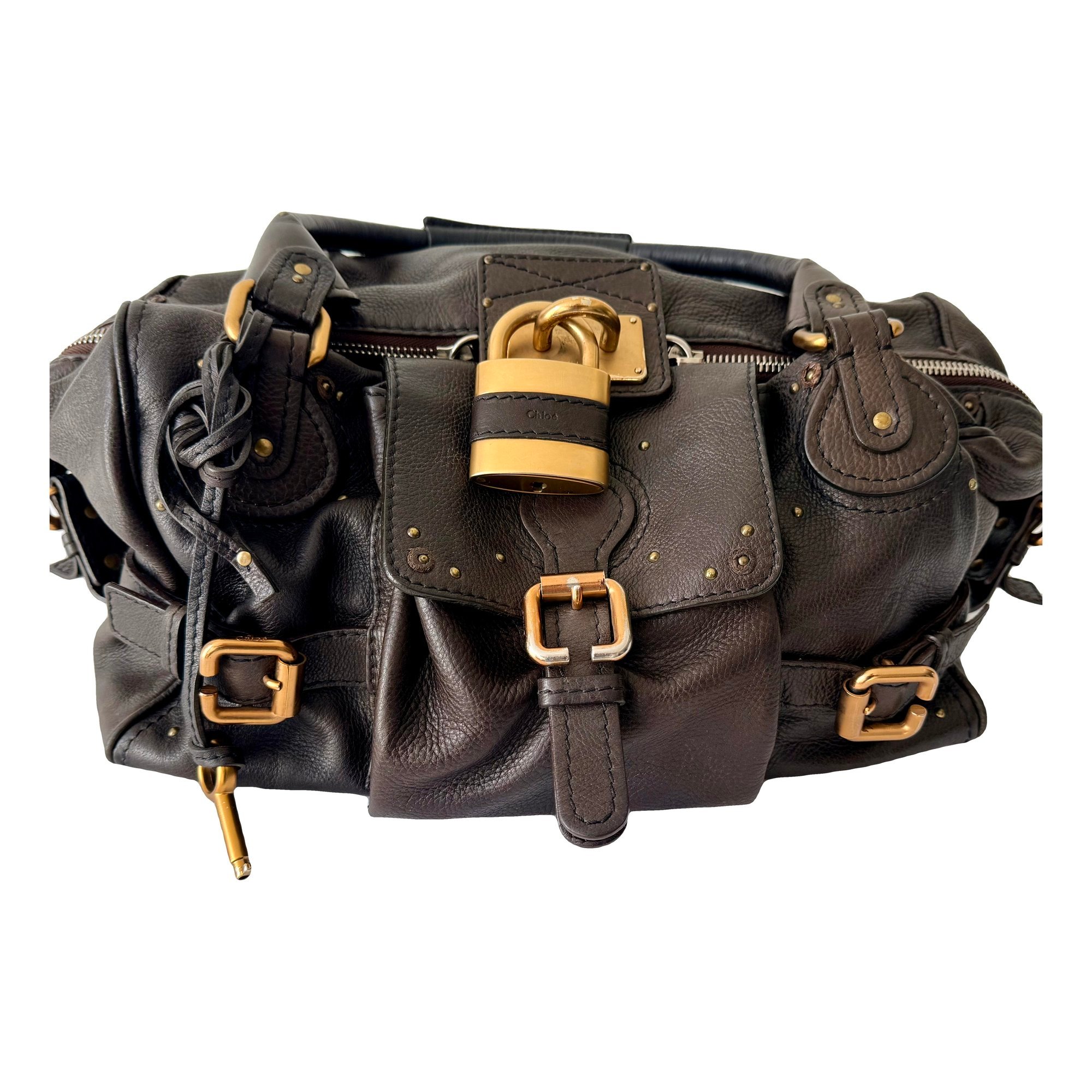 Paddington, Pocket leather handbag