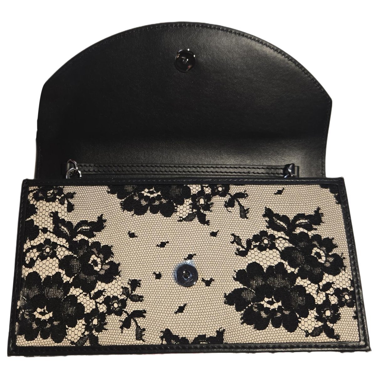 Silk clutch bag