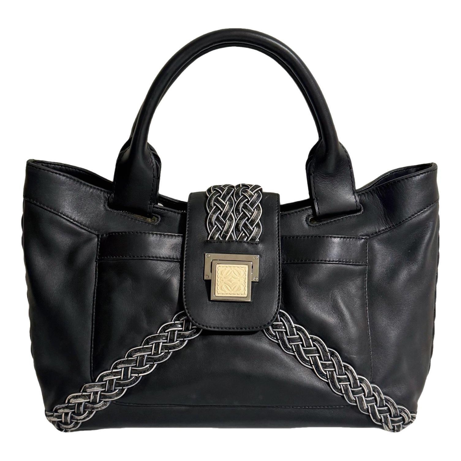 Leather handbag