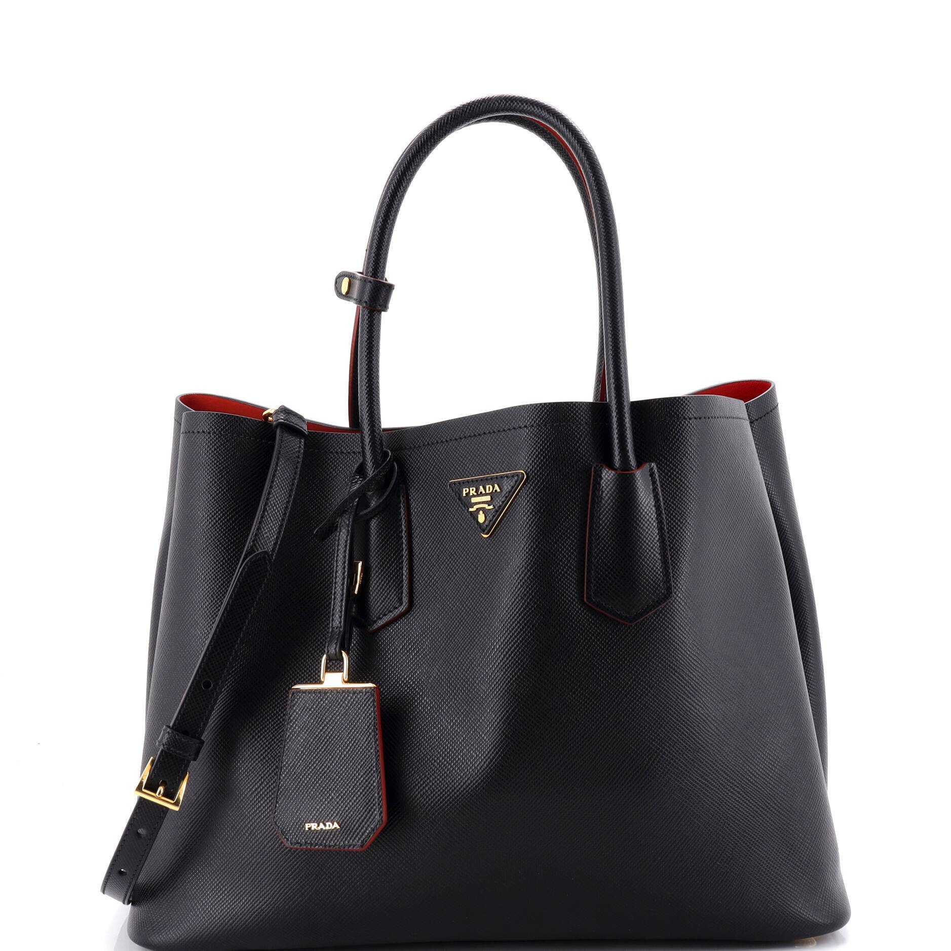 Leather tote