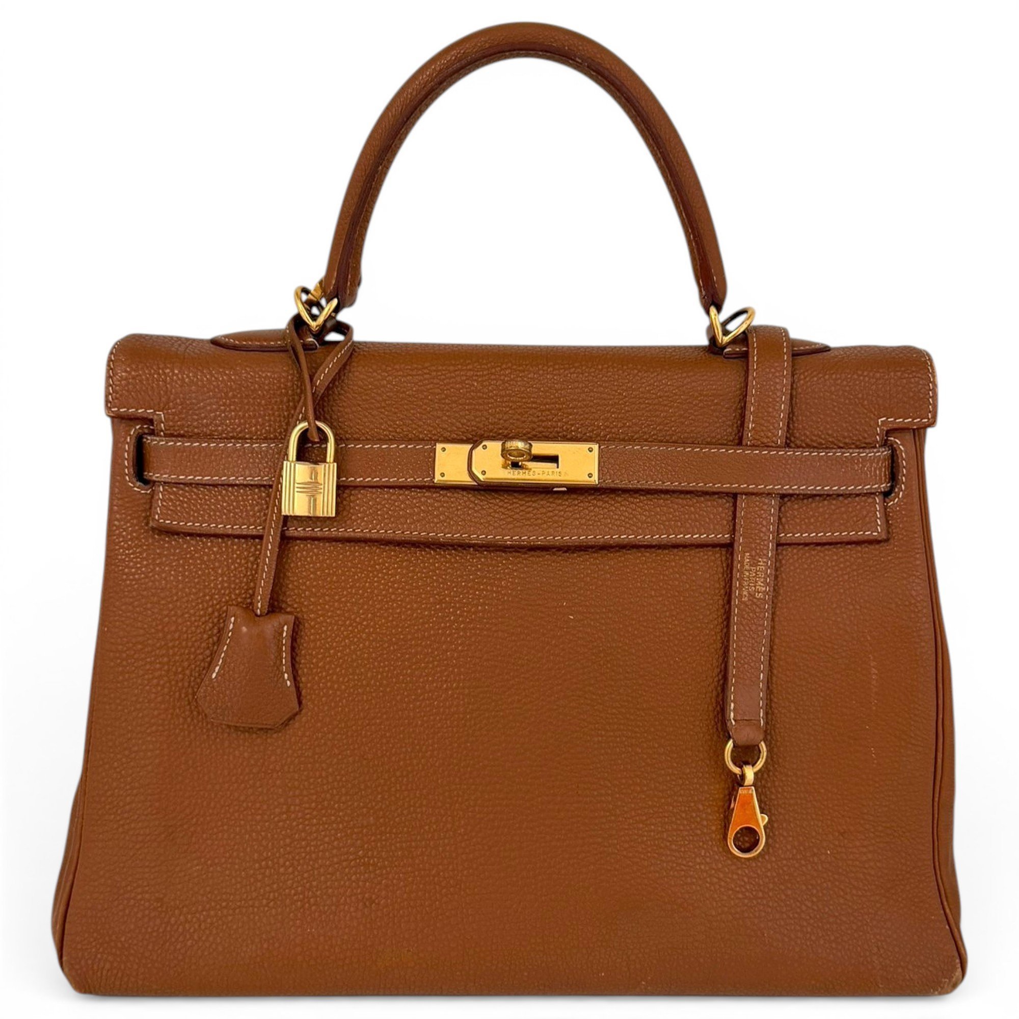 Kelly 35 leather handbag