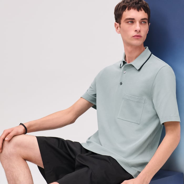 Nuage "Piqures Sellier" Polo Shirt