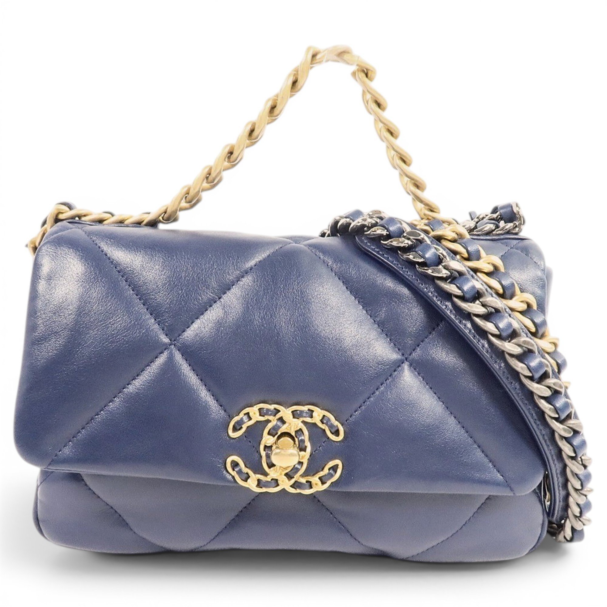 Chanel 19 leather handbag