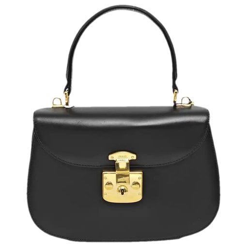 Lady Lock leather handbag