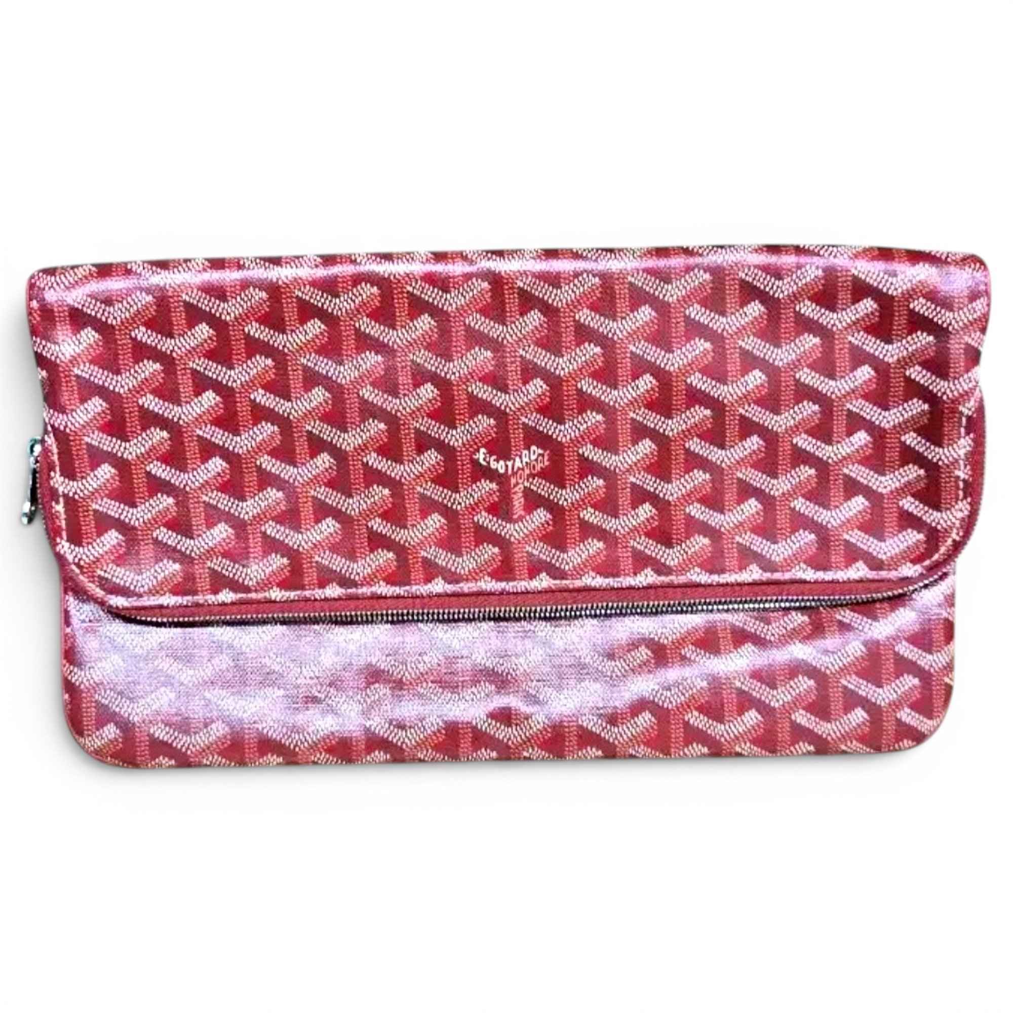 Sainte-Marie leather clutch bag