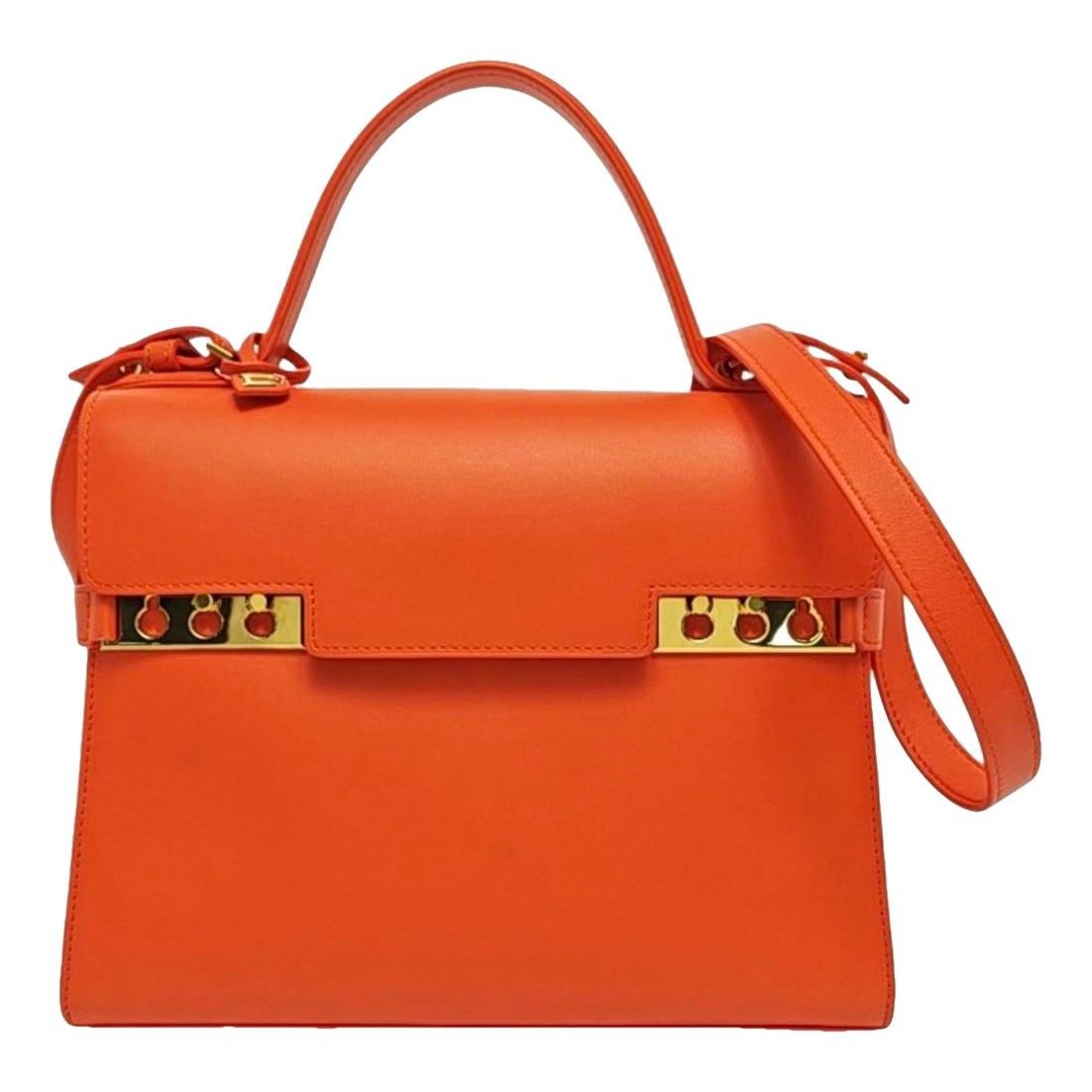 Delvaux Tempête leather handbag