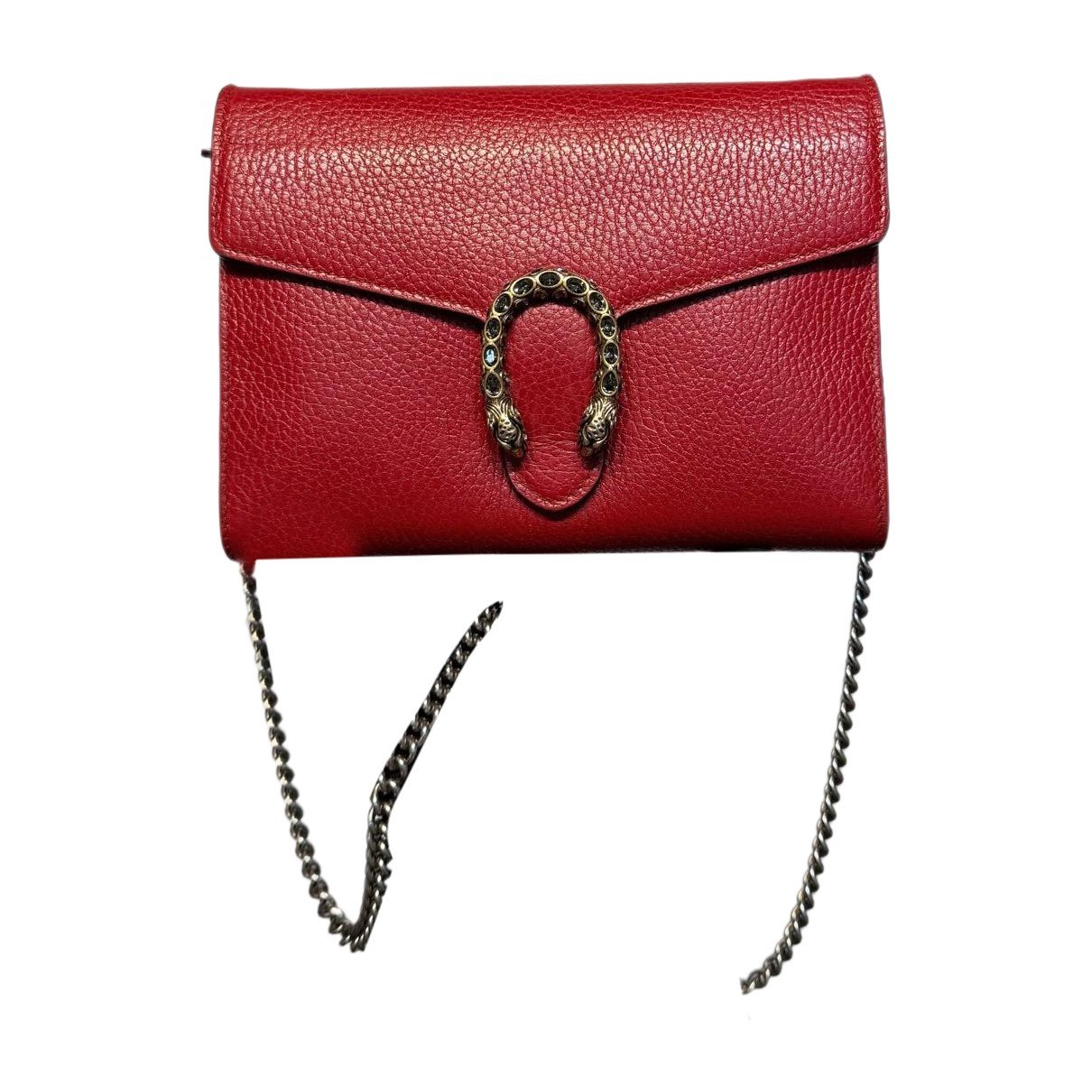 Dionysus Chain Wallet leather handbag