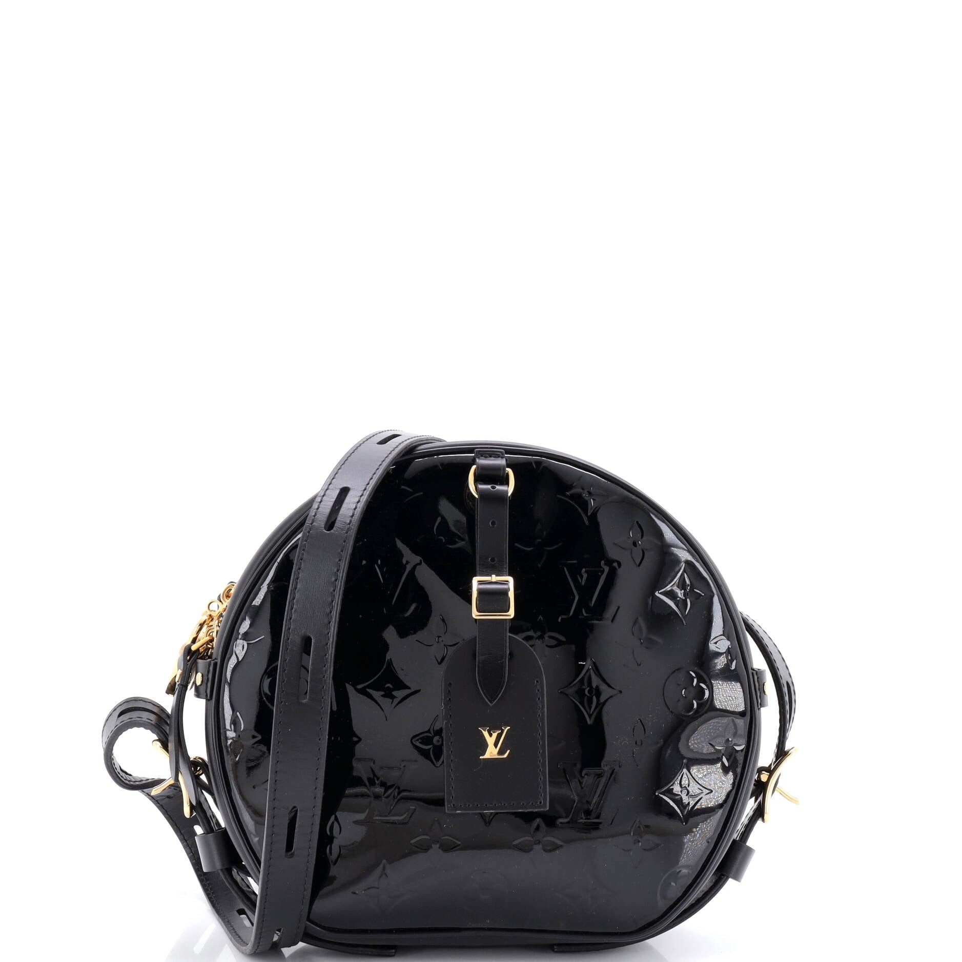 Louis Vuitton Boite Chapeau Souple Bag Monogram Vernis MM