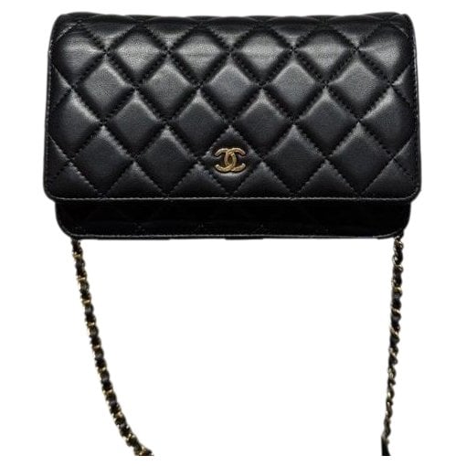 Wallet On Chain Boy leather handbag