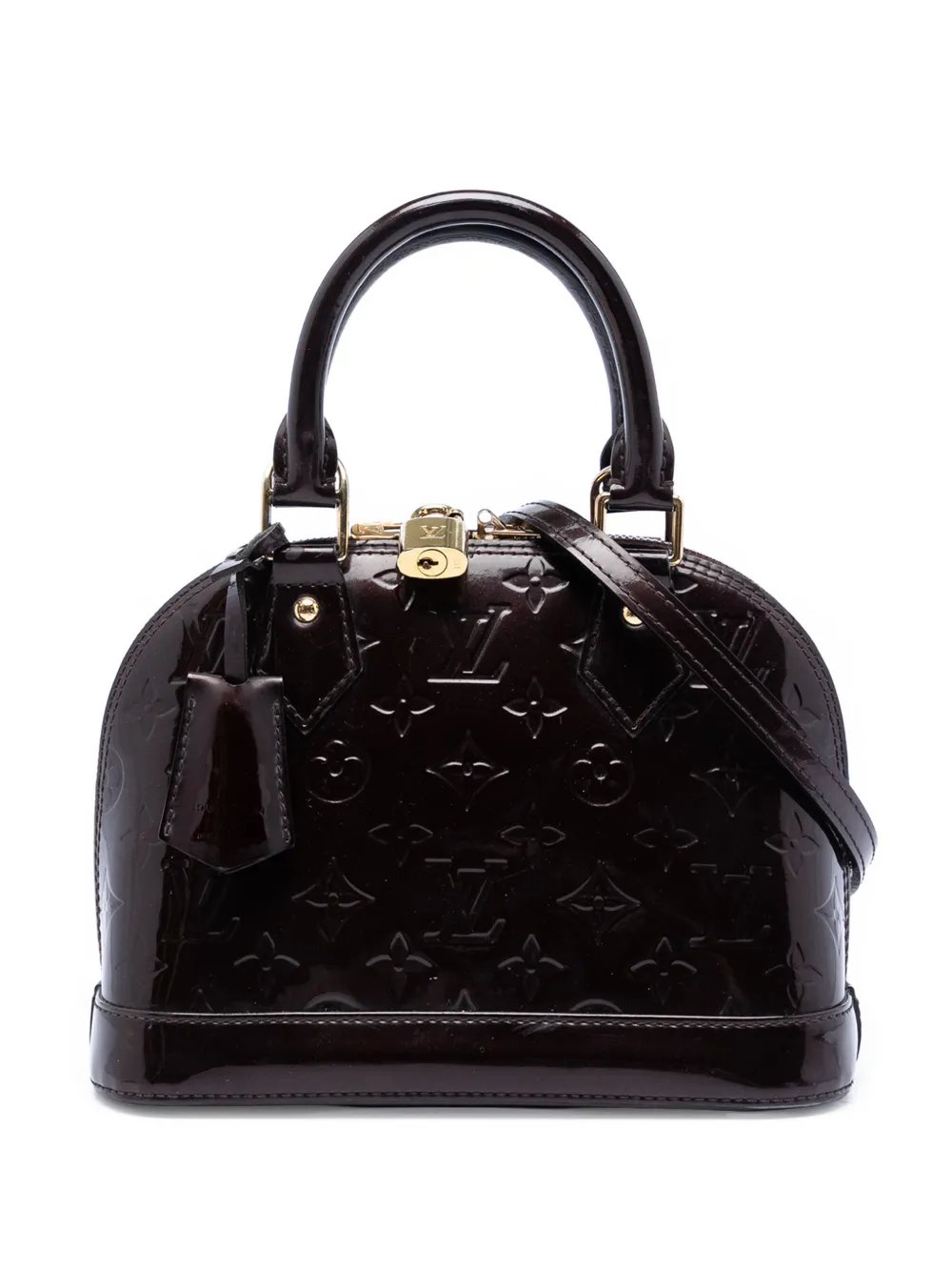 Louis Vuitton 2013 Monogram Vernis Alma BB satchel