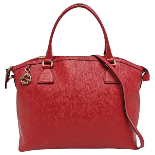 Leather handbag