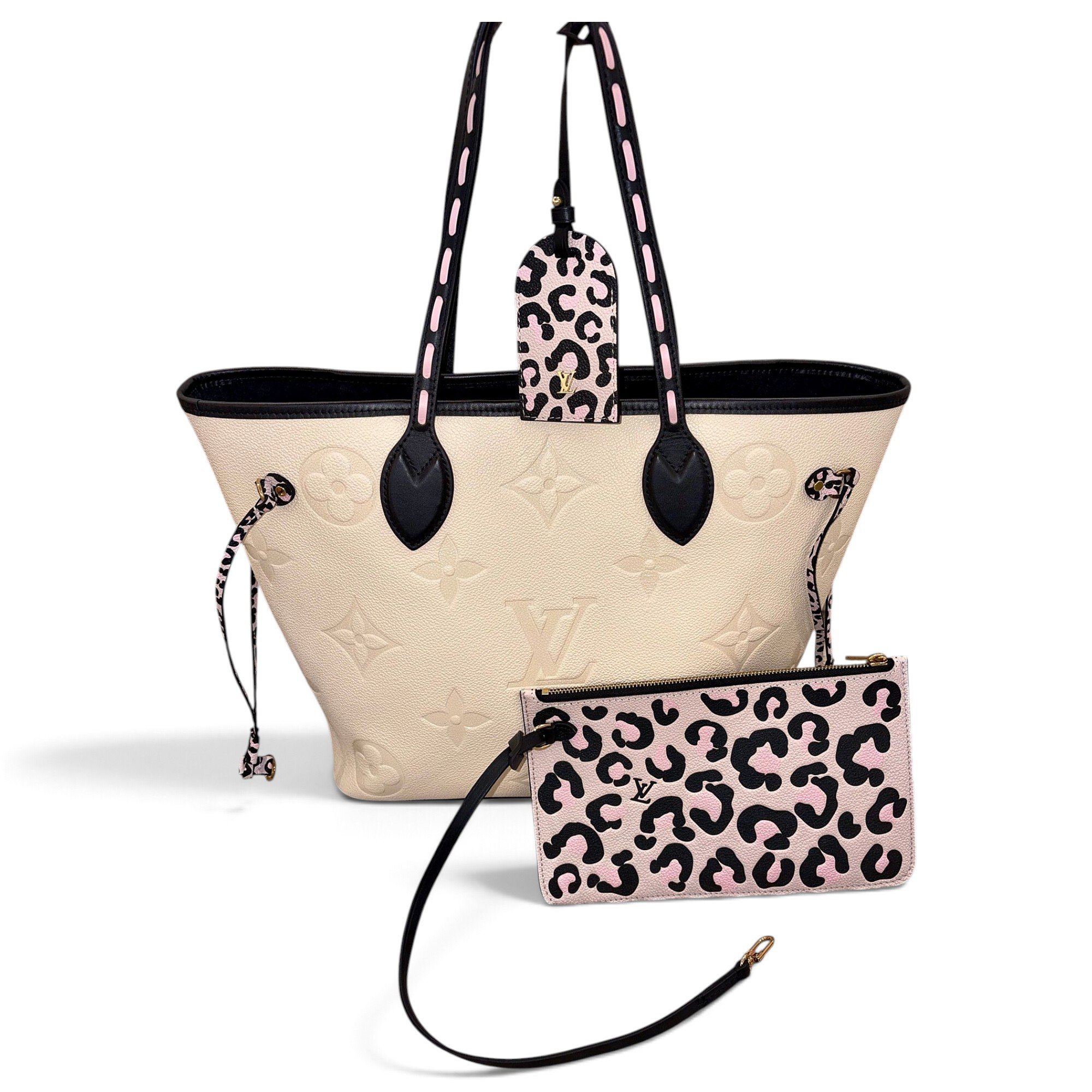 Neverfull leather tote
