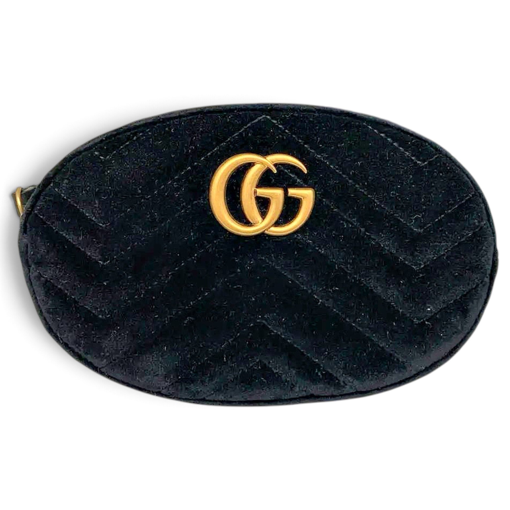GG Marmont Oval velvet bag