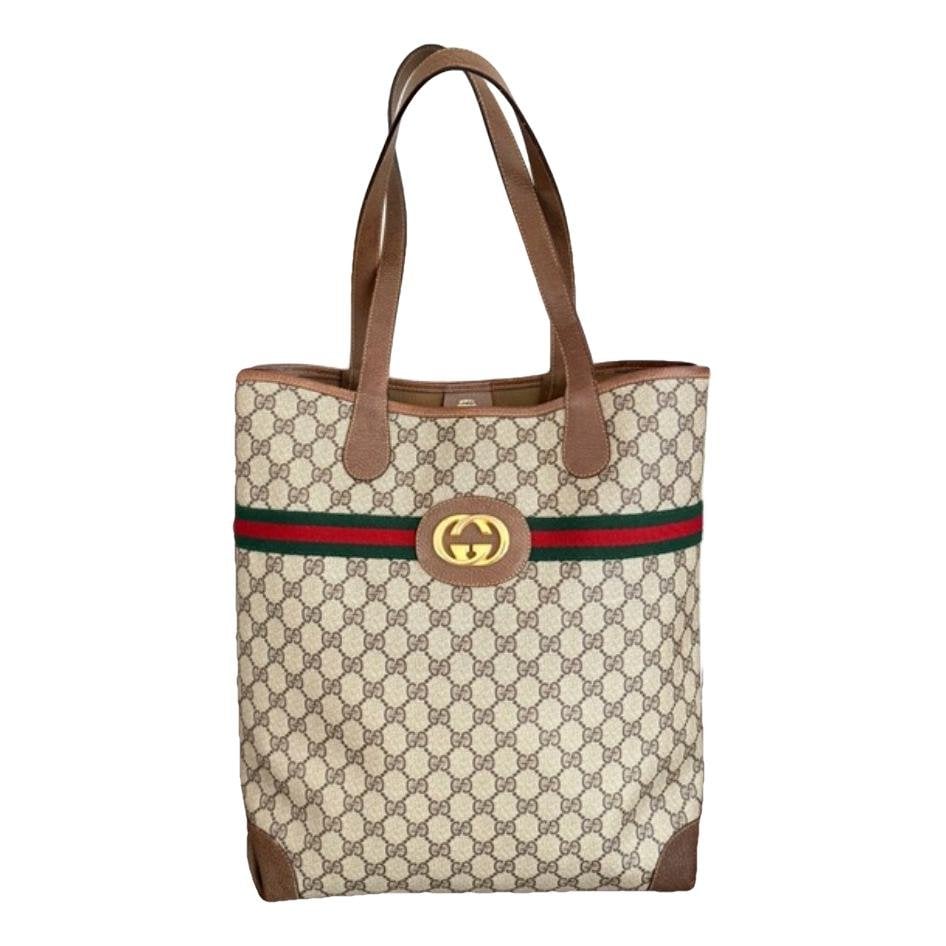 Ophidia patent leather tote