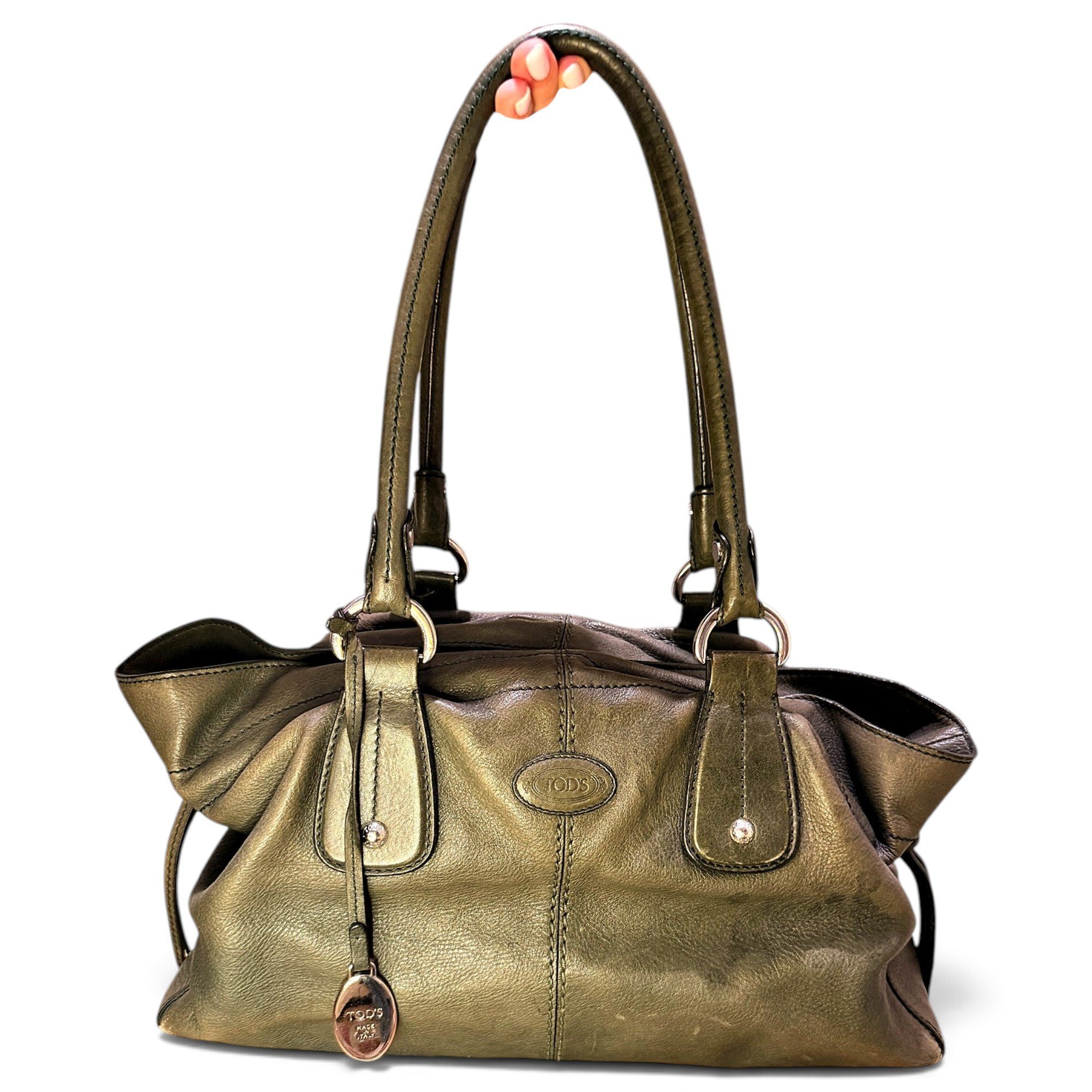 Leather handbag