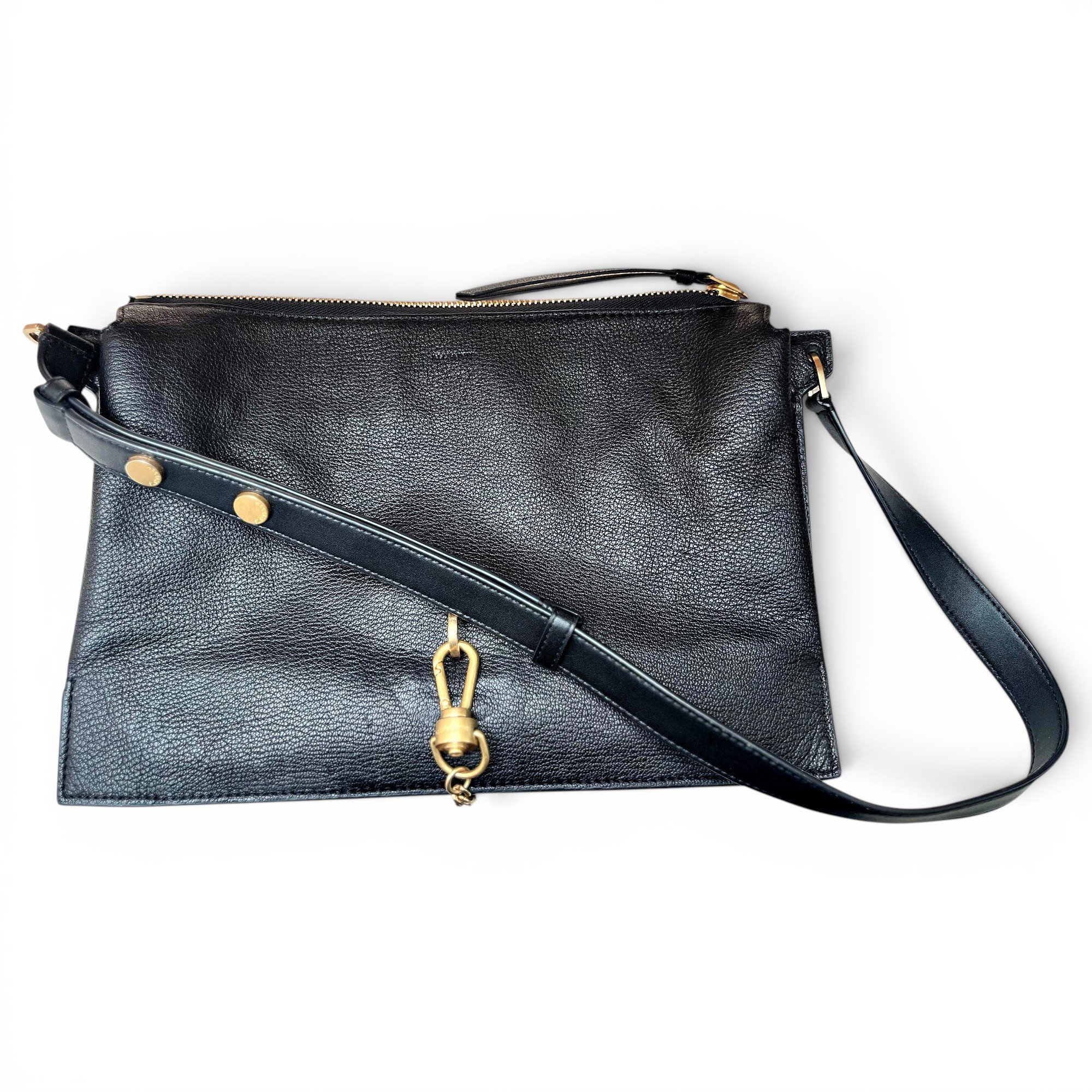 Leather crossbody bag