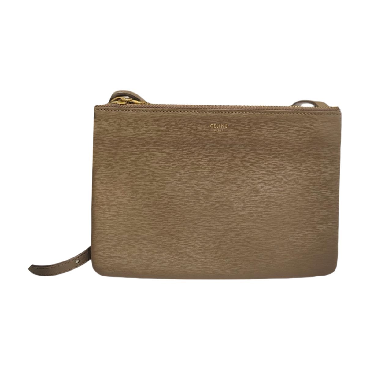 Trio leather crossbody bag