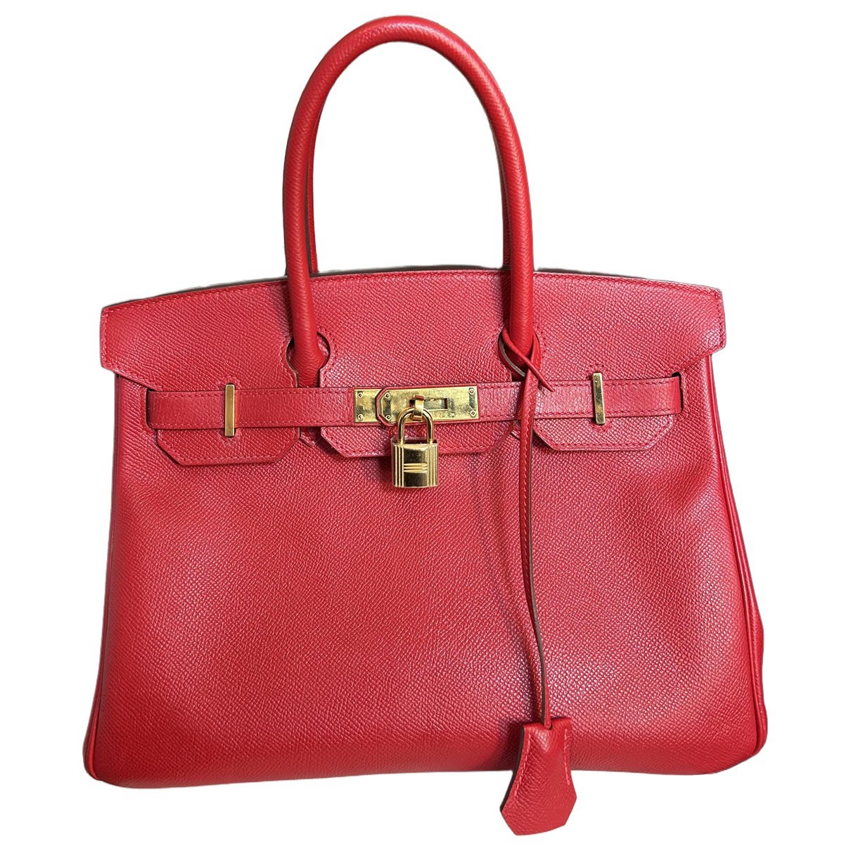 Birkin 30 leather handbag