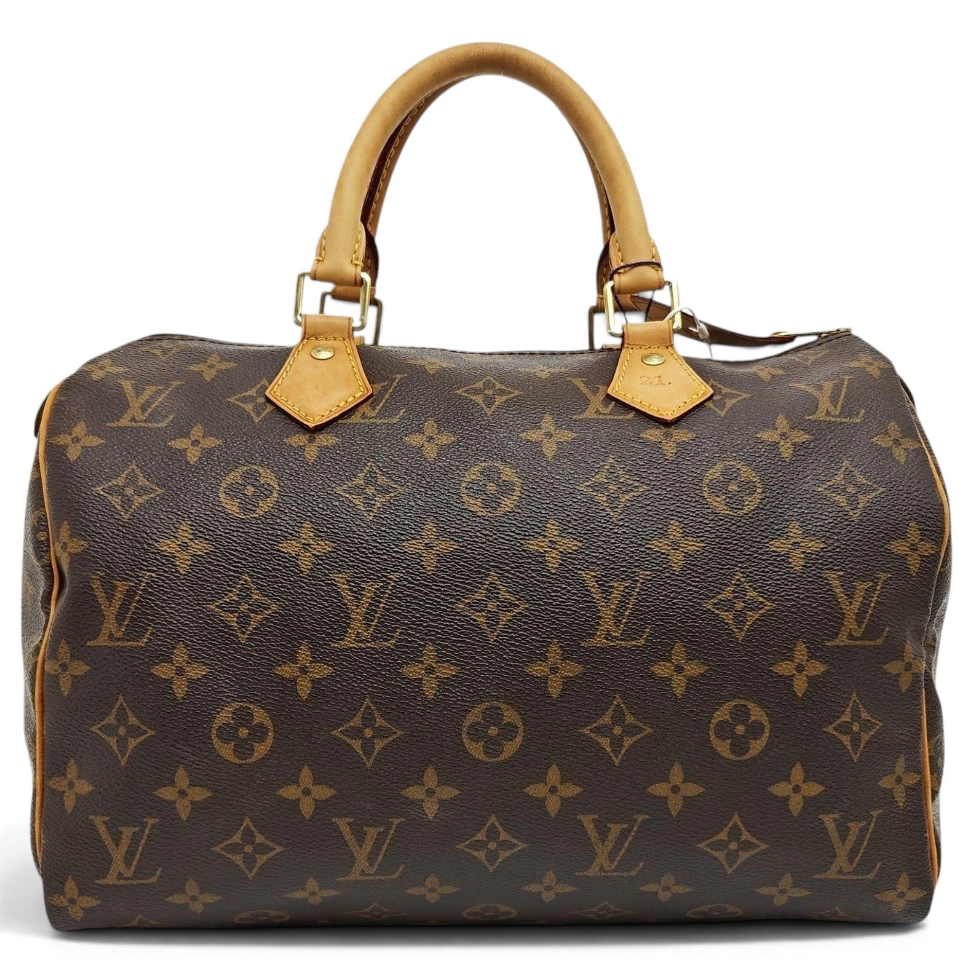 Nano Speedy / Mini HL leather handbag