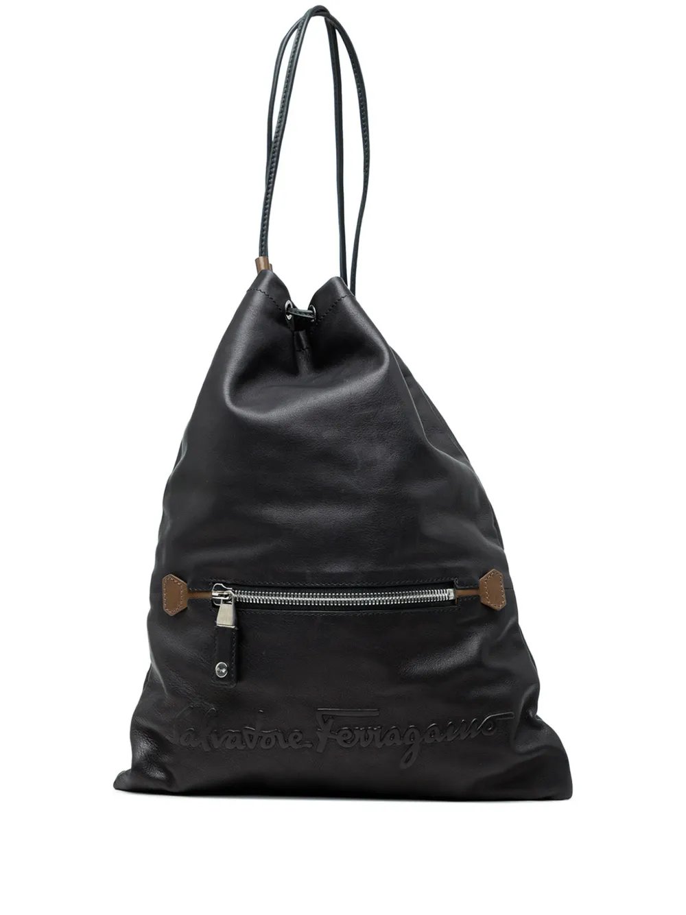 2010-2026 Leather Kentucky Drawstring backpack