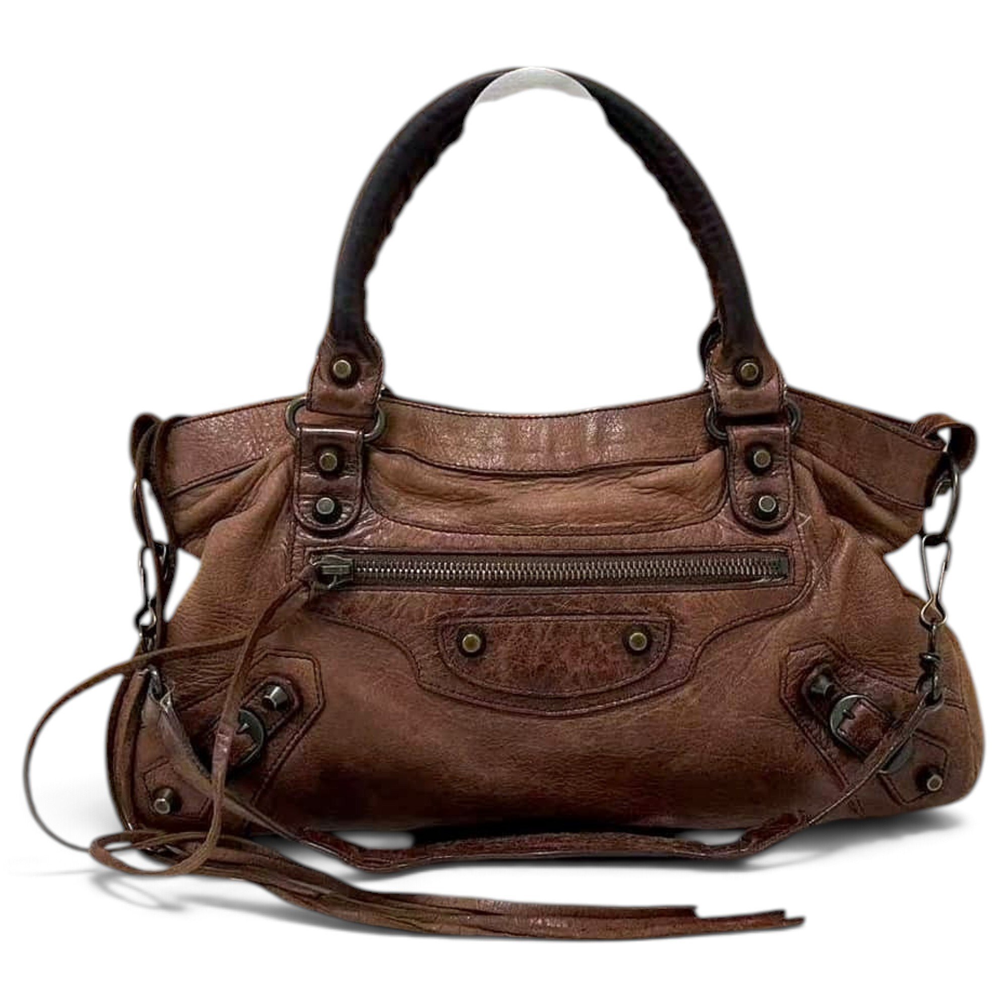 Balenciaga First leather handbag
