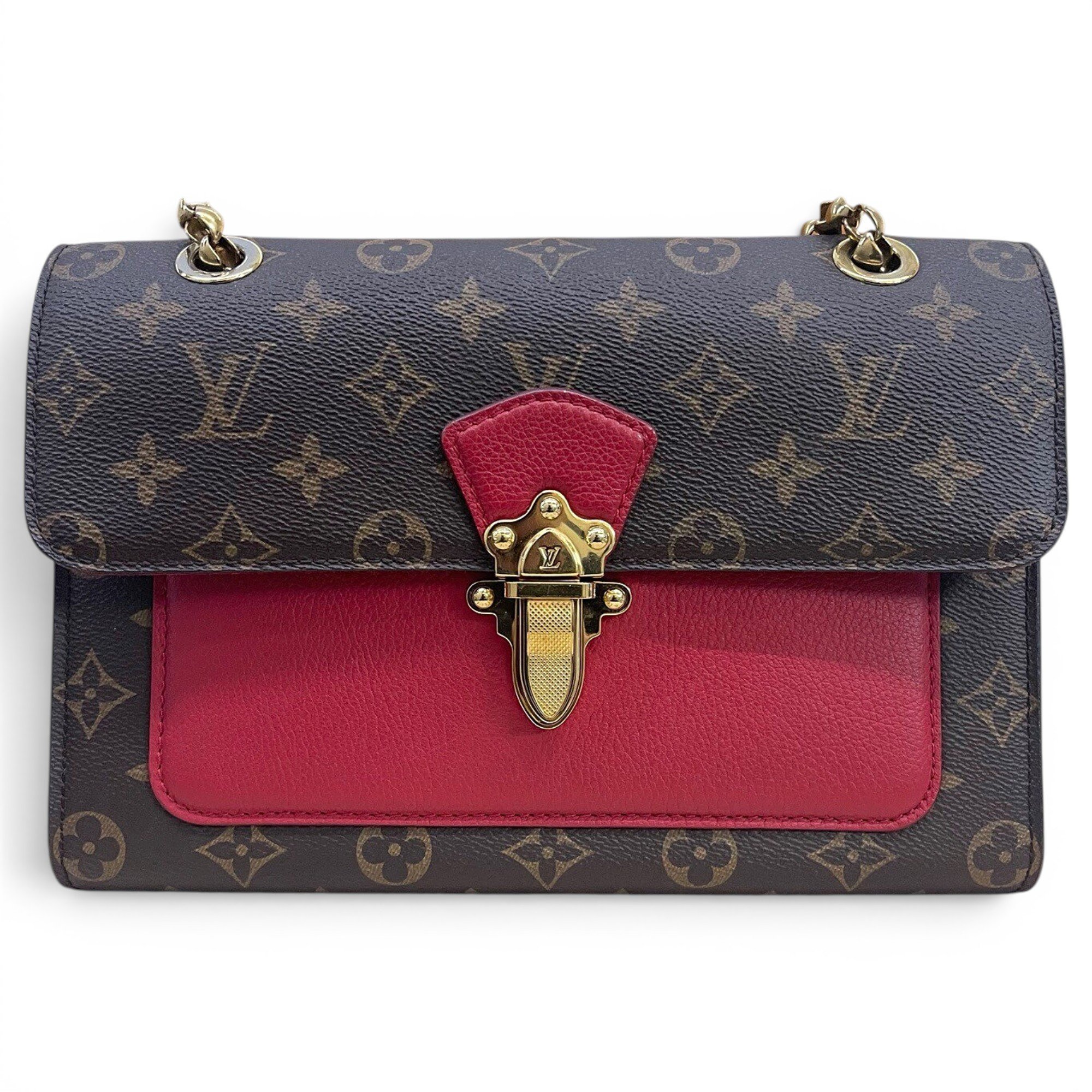 Victoire leather handbag