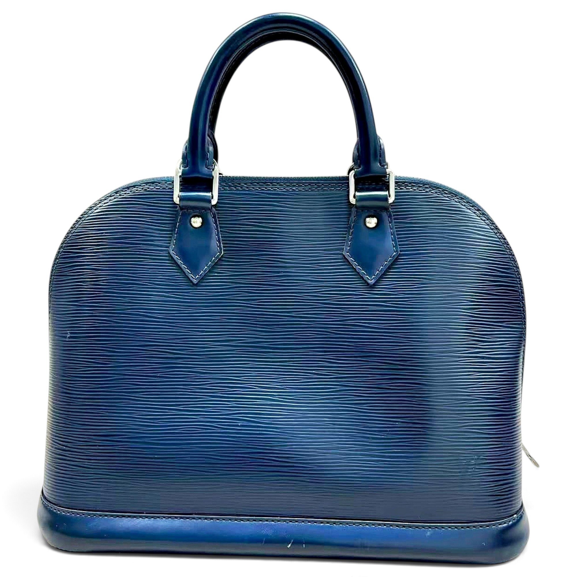 Louis Vuitton Alma leather handbag