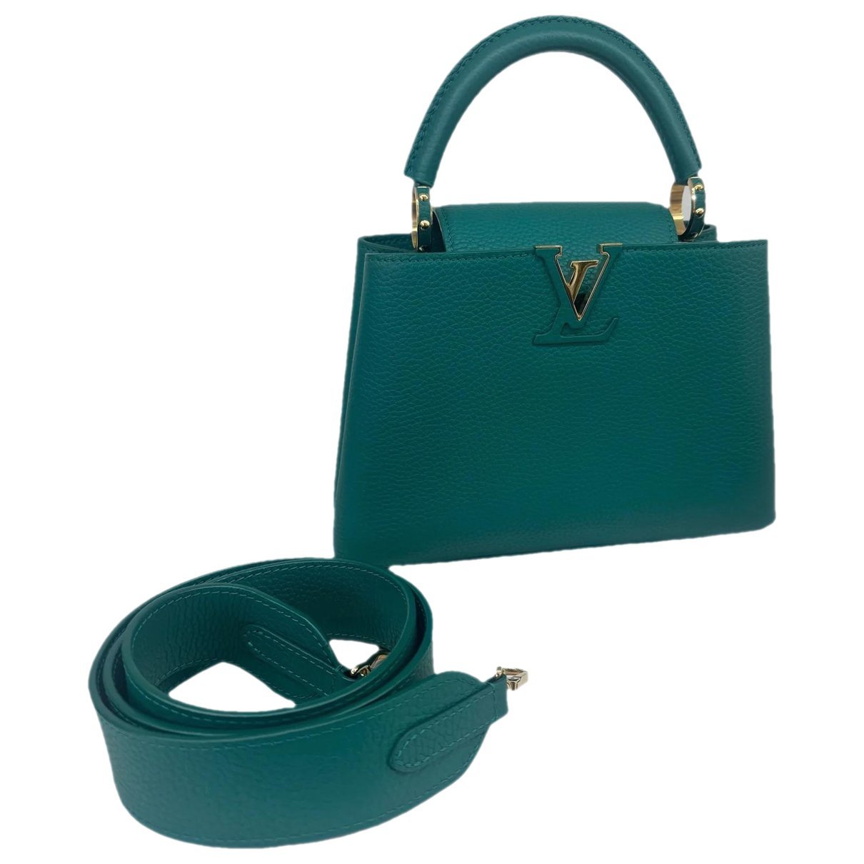 Capucines leather crossbody bag