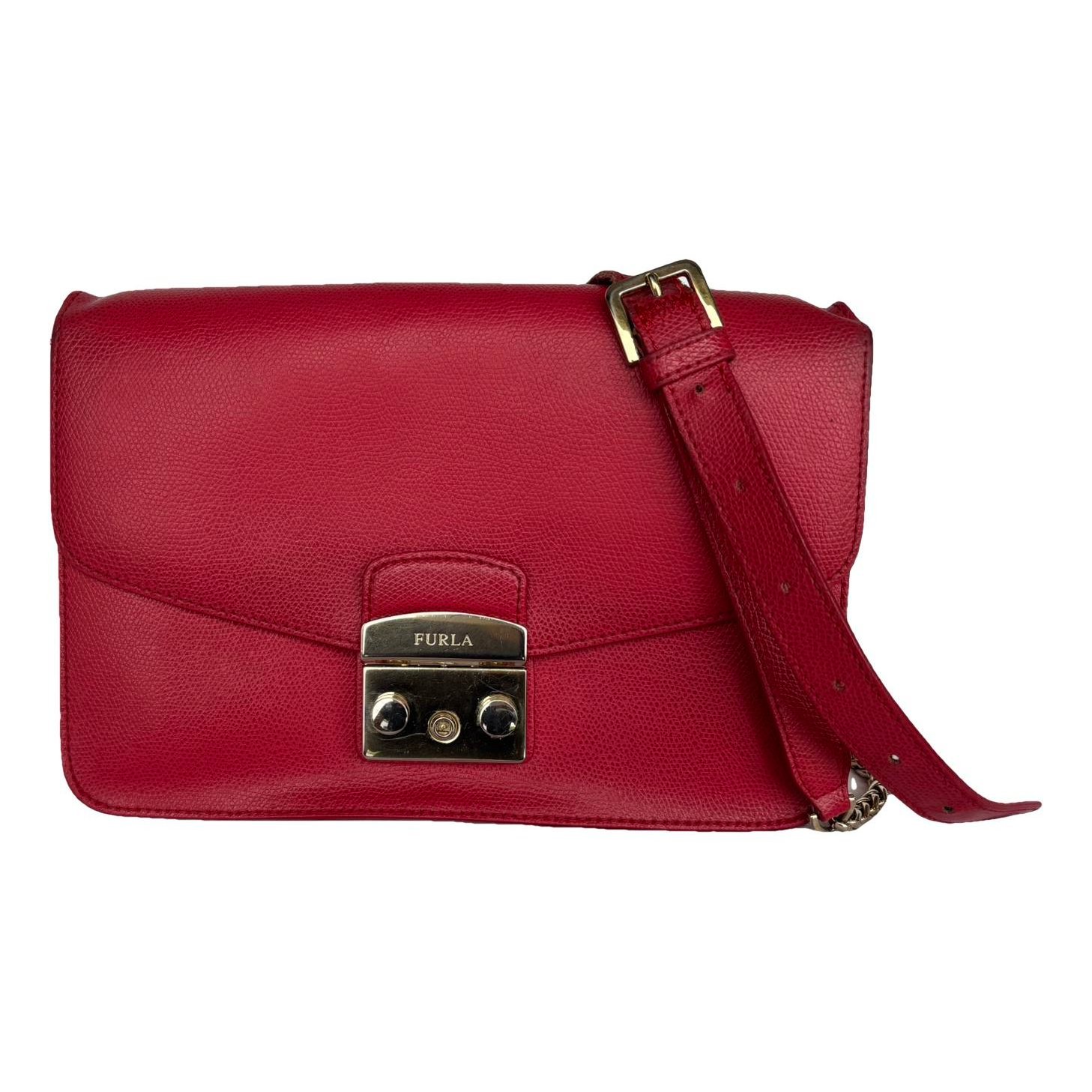Metropolis leather handbag
